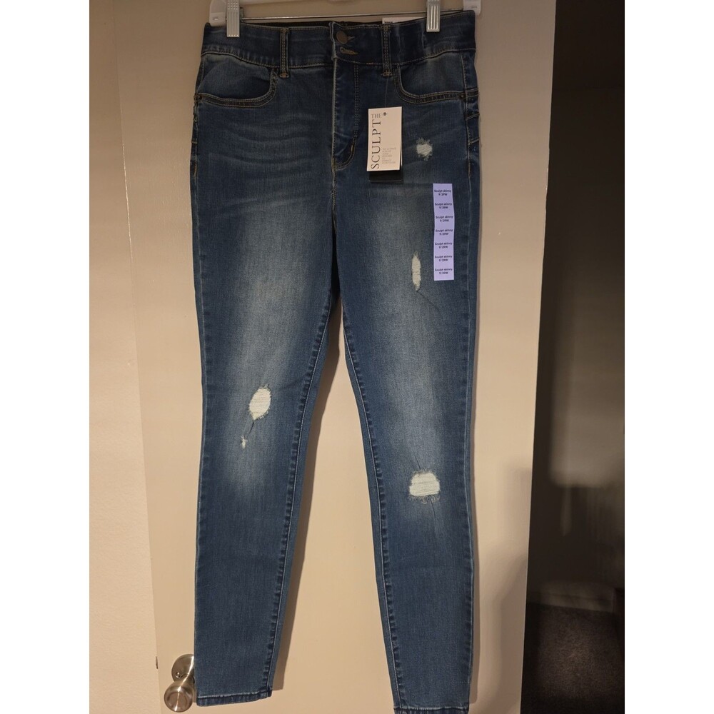 Vylette The Sculpt Womens Skinny Ultimate Push-Up Shaping Denim Jeans NWT 9/29w